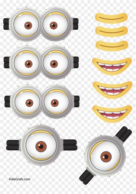 Minion Eyes Templates for Parties