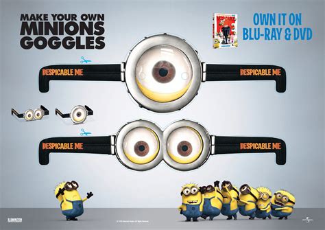 Materials Used for Minion Goggles Prints