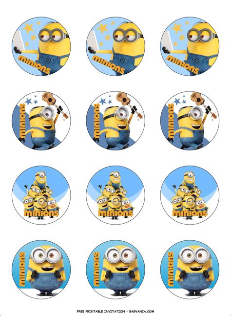 Party printables for a Minion themed party