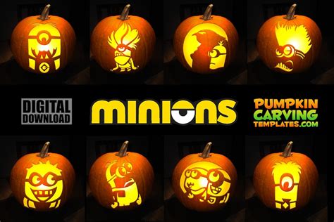 Minion Pumpkin Stencil Gallery 5