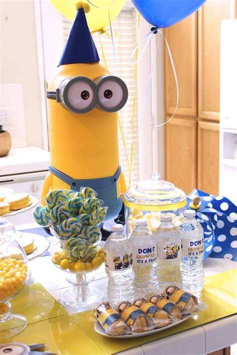 Minion Themed Party Example