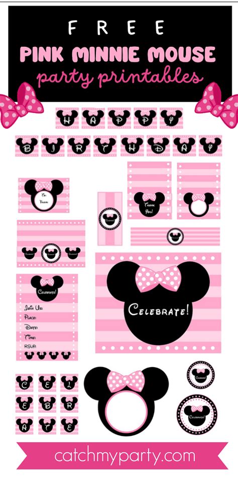 Minnie Mouse Printables Introduction