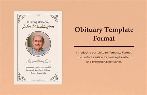 Missoulian Obituary Template