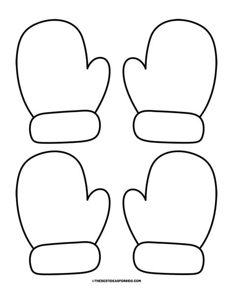 Mitten Template Ideas