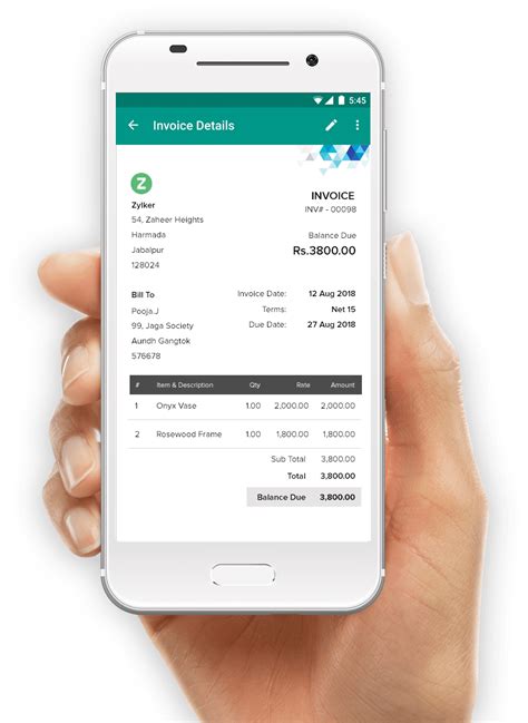 Mobile Invoicing