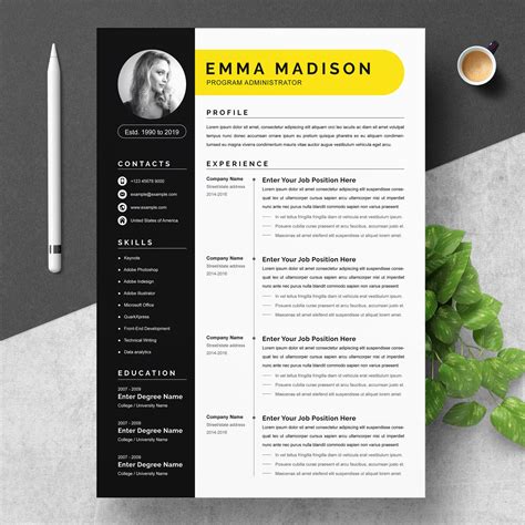 Modern Clean Resume