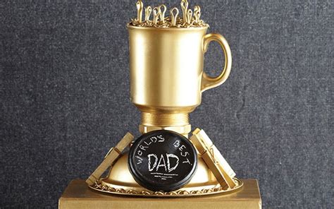 Modern Father's Day Trophy