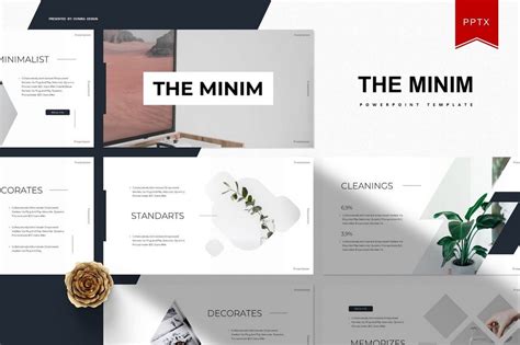 Modern Minimalist PowerPoint Templates Gallery 2