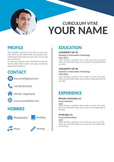 Modern Resume Templates