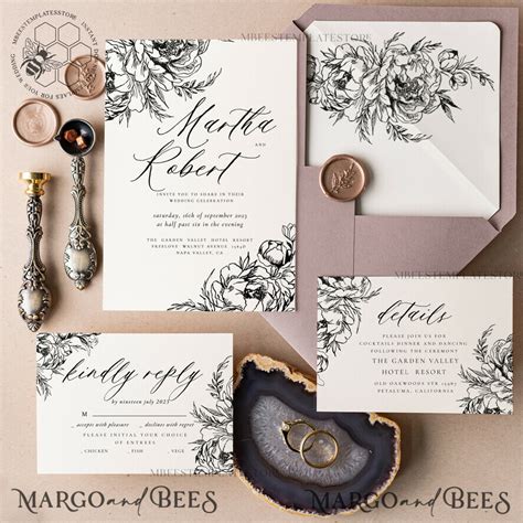 Modern Wedding Invitation Templates