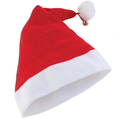 Modern Santa Hat with Pom-Poms Pattern