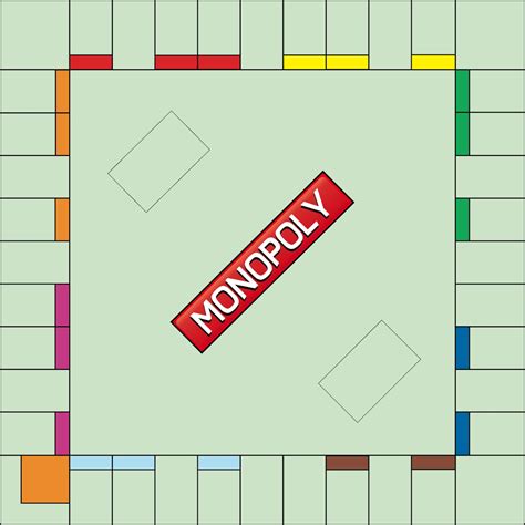 Monopoly Board Template 1