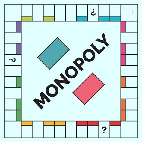 Monopoly Board Template 4