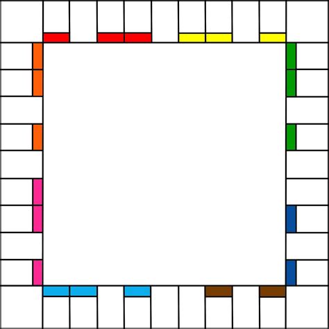 Monopoly Board Template 5