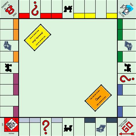 Monopoly Board Template 8