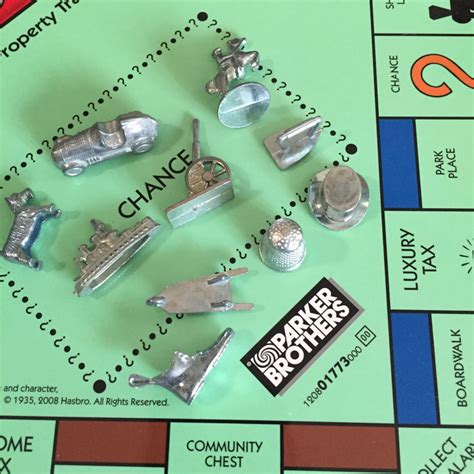 Monopoly Game Pieces