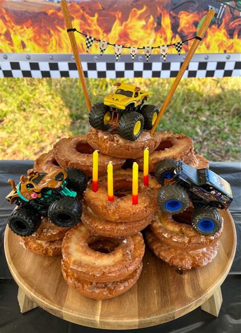 Monster truck donut