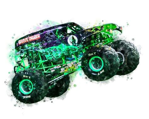 Monster truck prints benefits