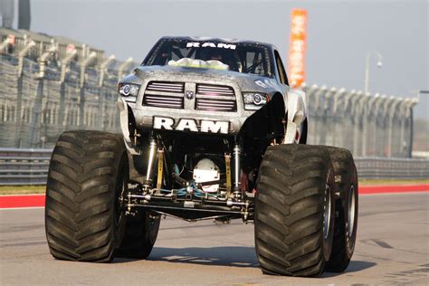 Monster truck speed