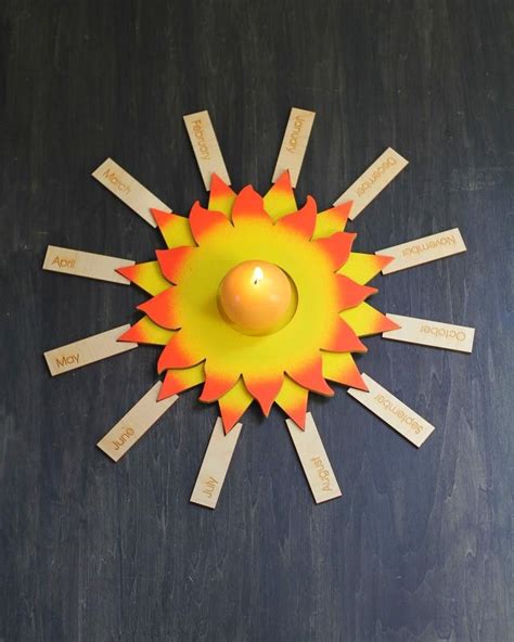 Montessori Birthday Sun Activities