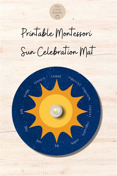 Montessori Birthday Sun Quotes