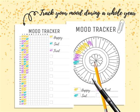 Mood Trackers for Monitoring Progress and Habits