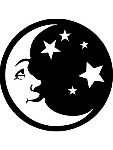 Moon Stencil Printable Design Software