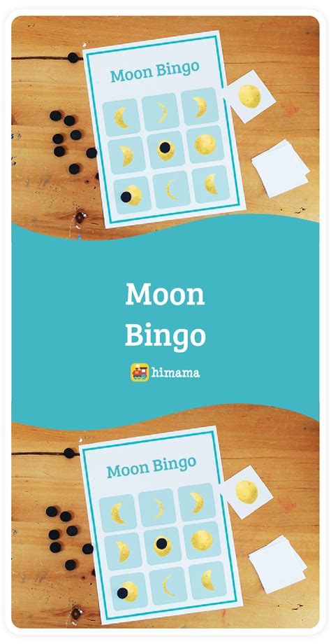 Moons Bingo Printable