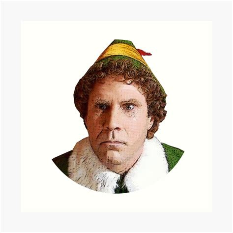 More Buddy Elf face printables