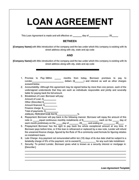 Mortgage Credit Template