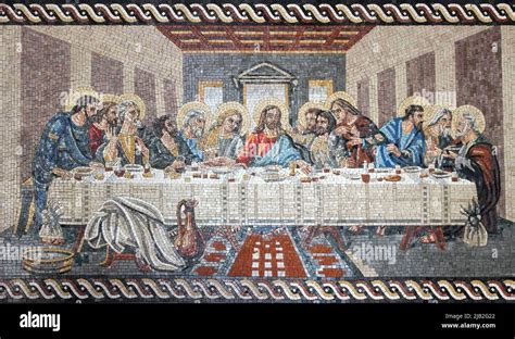 Mosaic Art of the Last Supper