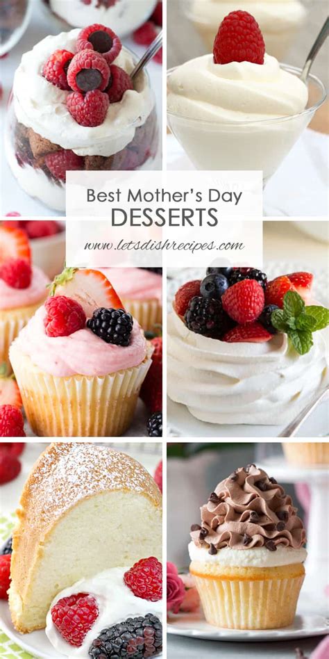 Mother's Day desserts