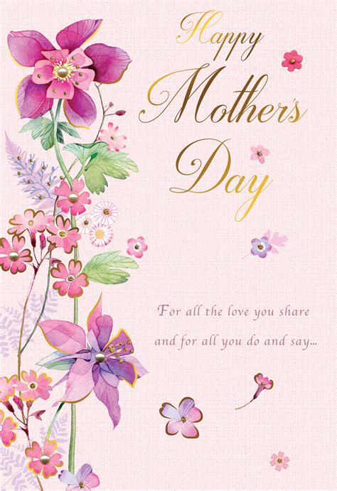 Description of Mother's Day greeting