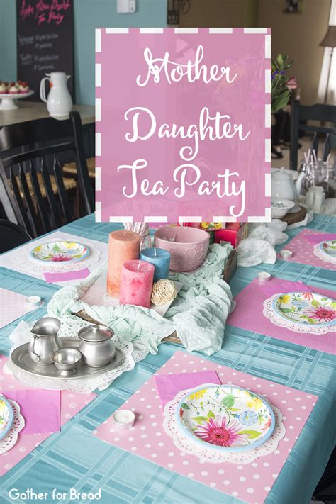 Mother's Day Tea Party Activities