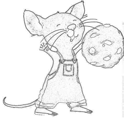 Mouse Cookie Coloring Page Ideas and Inspiration