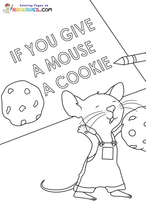 Mouse Cookie Coloring