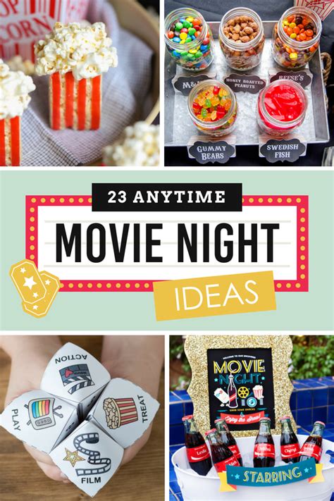 Movie night ideas