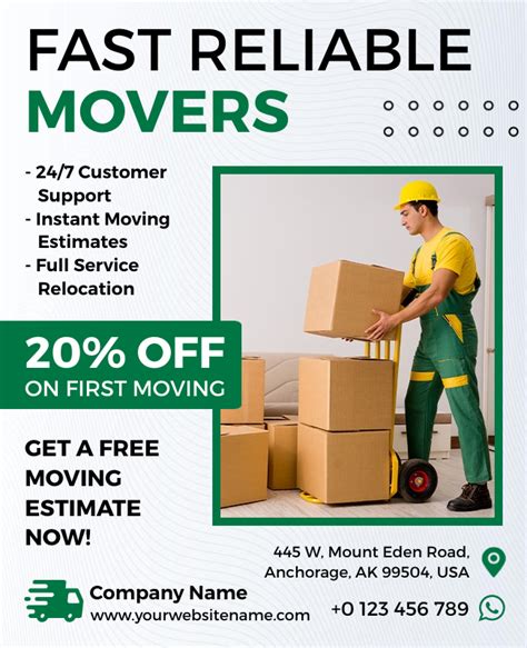 Moving Flyer Template 10