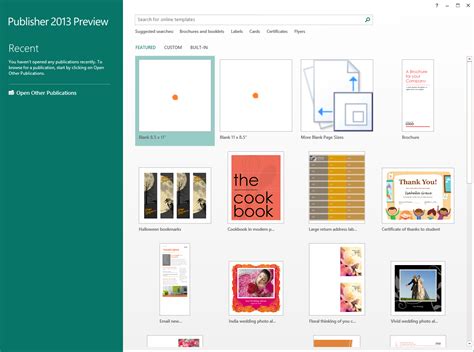 Ms Publisher Templates