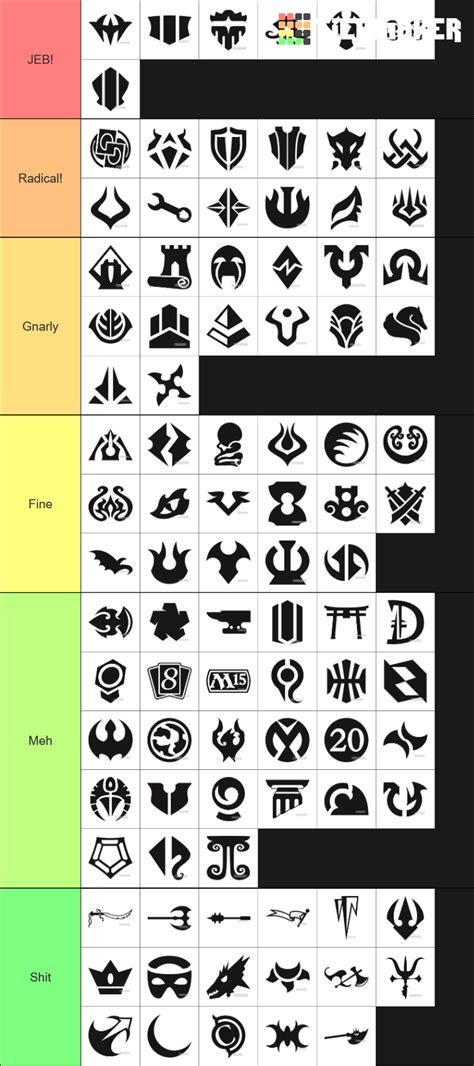 MTG Set Symbols List