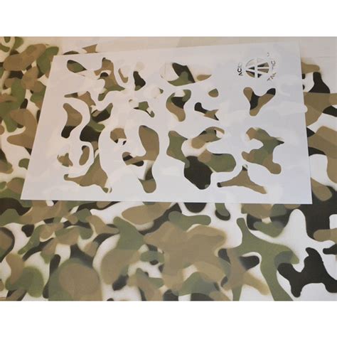 Multicam Stencil Printables for Woodworking