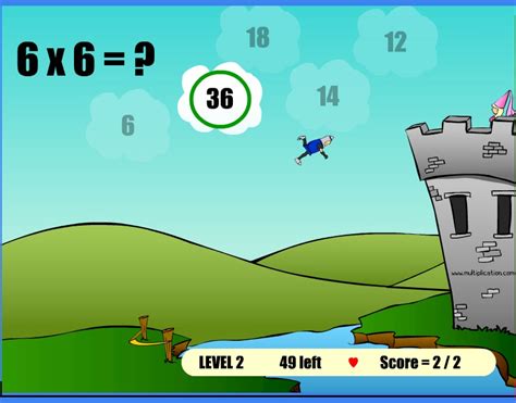 Multiplication games online