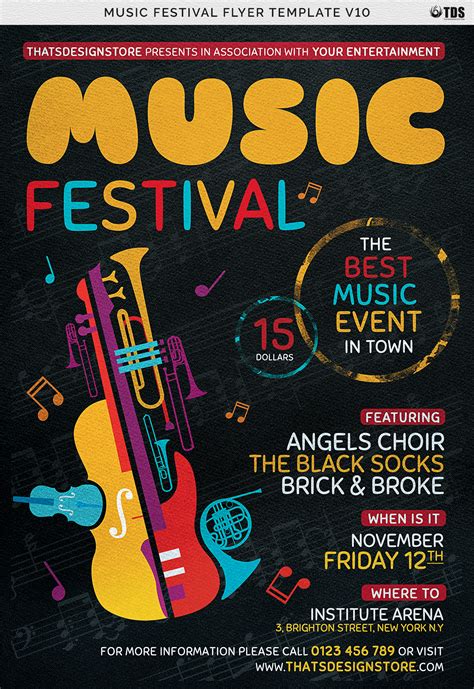 Music Festival Flyer Design