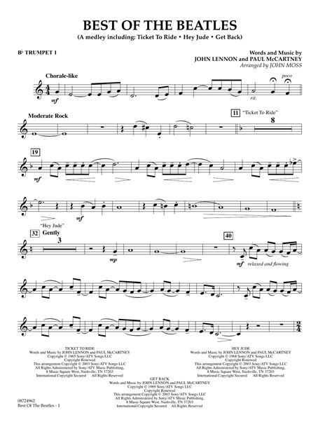 Music Sheets for Band