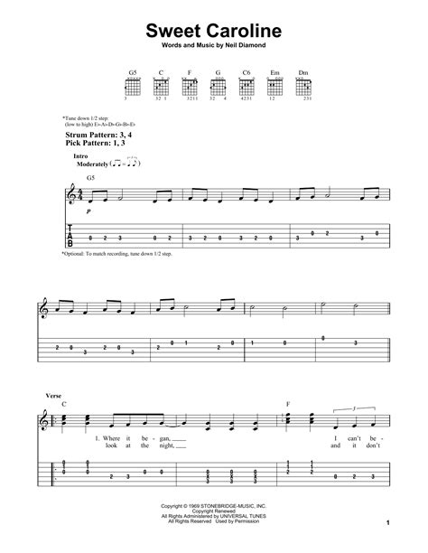 Music Sheets for Guitar