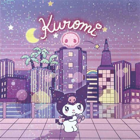 My Melody and Kuromi in the city