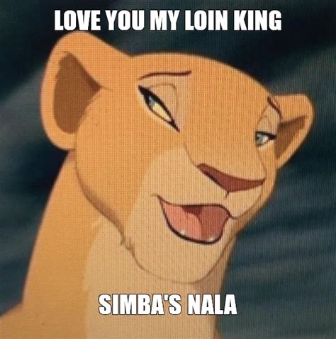 Nala Meme Template