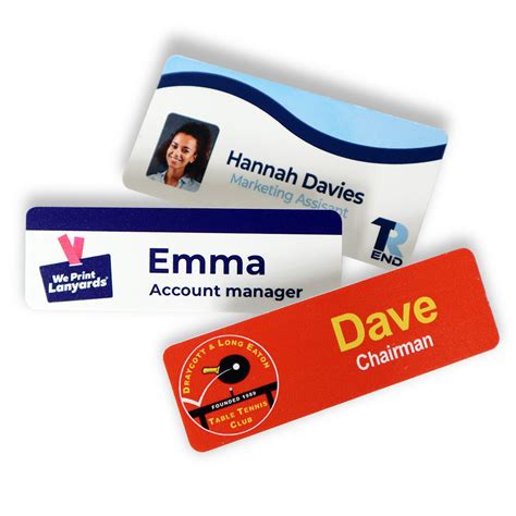 Name Badge Designs