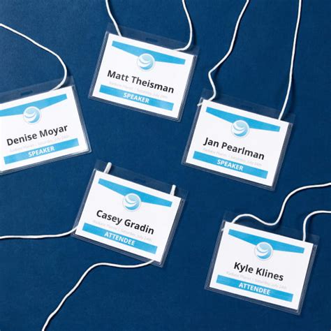 Name tags for social events