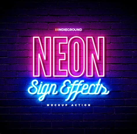 Neon Template Graphics